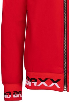 КУРТКА МУЖСКАЯ CIPO BAXX КРАСНАЯ БОМБЕР С КАПЮШОНОМ: XL