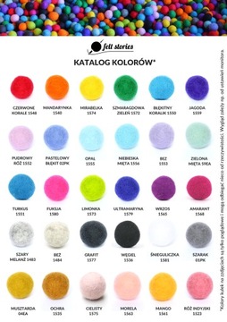 Фетровые шарики 10 шт 2 см, телесного цвета.