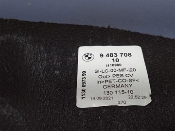 фото thumb №5, Bmw ix i20 обивка пола правая 9483708