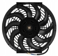 фото thumb №10, Универсальный вентилятор радиатора 12v 80w чёрный