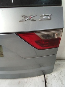 фото thumb №10, K79 кришка багажника bmw x3 e83 сріблясто-сірий