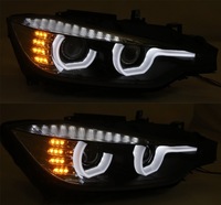 фото thumb №3, Фары лампы kpl кольца angel engel u led drl neon тюнинг bmw 3 f30 f31