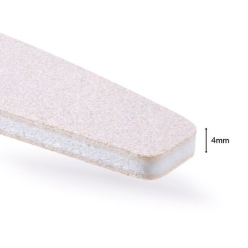 Pilnik do Paznokci Półksiężyc Łódka 100/180 50 sztuk Standard Aba Group