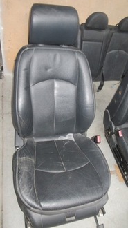 фото thumb №6, Mercedes w211 сидіння сидіння оббивка шкіра czarna