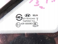 фото thumb №2, Скло задня права hyundai i30 ii хетчбек 2011-2017 рік pod хром