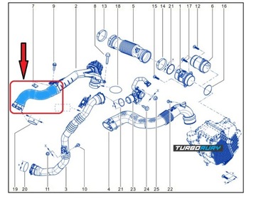 фото thumb №10, Труба turbo інтеркулер renault kangoo 144606171r