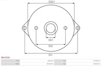 фото thumb №15, Крышка стартер, карбюратора as-pl sbh3018
