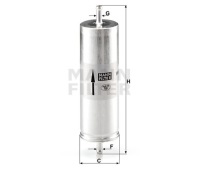 Фільтр паливної  mann фільтр wk 516 Ціна, фото thumb