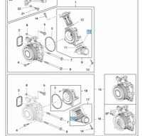 Купить Aso прокладка уплотнительное кольцо основание насоса жидкость 55579984 opel b16/d16, фото thumb