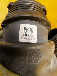 фото thumb №8, Корпус фільтра труба повітропровід повітря renault dacia 1.5 блакитний dci