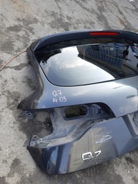 фото thumb №10, Audi q7 4l крышка зад задняя стекло тонированная крышка багажника