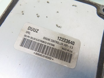 фото thumb №8, Замок зажигания блок управления opel vectra c 1.6 12223640 13159801bq 13132475gl