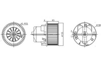 фото thumb №2, Nis87223 повітродувка volvo s60 ii, s80 ii, v60 i, v70