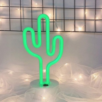 НЕОН Led CACTUS USB/АККУМУЛЯТОР в ПОДАРОК