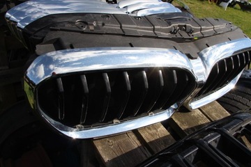 фото thumb №8, Решітка радіатора решітка + впуск повітря жалюзі верхня bmw 5 v g30 g31 рестайлінг lci 2020+