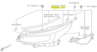 Купити Лампа фара led лівий subaru legacy outback оригінал 2020-, фото thumb