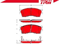 фото thumb №3, Trw gdb3285 набір гальмівних колодок гальмівних, гальма дискові