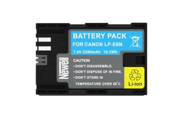 Комплект двухканального зарядного устройства Newell DL-USB-C и аккумулятора LP-E6N для Canon