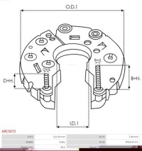Пластина prostownicza генератор. Киев, фото thumb