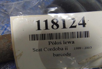 фото thumb №5, Seat cordoba ii 1.2 8v піввісь ліва