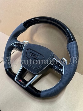 фото thumb №8, Audi a6 a7 c8 4k q5 q7 q8 sq7 sq8 a4 a5 s4 s5 піаніно подушка безпеки кермо