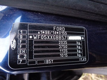 фото thumb №13, Кришка багажника ford mondeo mk3 iii хетчбек 2006rok. лак e2