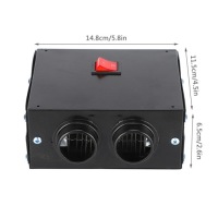 фото thumb №16, 600w 12v обігрівач автомобільна радіатор