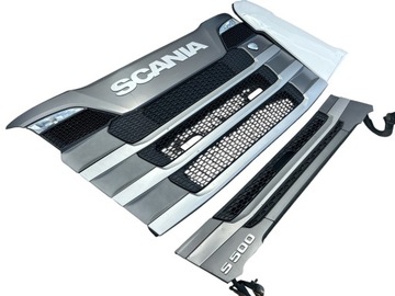 фото thumb №3, Scania s ntg решётка капот лавка обтекатель облицовка фара лампа led kpl admar