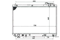 фото thumb №1, Радиатор lexus rx 300 v6 nrf