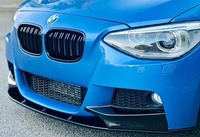 фото thumb №8, Спліттер накладка бампера bmw f20 f21 2010-2015 чорний блиск m набір