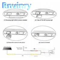 фото thumb №13, Камера заднего вида автомобиля rnvinry do kia k5 optima cerato do hyundai i40 sed