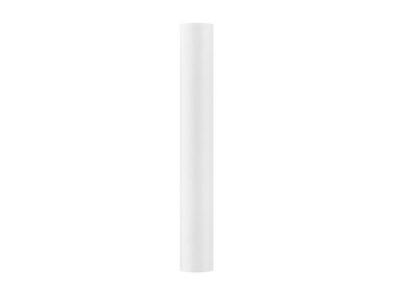 Organza satynowa PartyDeco biała 0,36 x 9 m