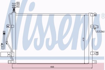 фото thumb №12, Конденсатор nissens 30676602 6848889 8683360 3110132