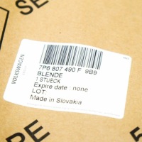 фото thumb №6, Отделка сатиновая чёрный vag volkswagen touareg 2011 2017 оригинальный