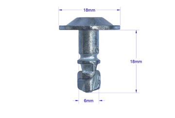 фото thumb №4, 10x пластина + гвинт кліпса кріплення захисні накладки плита двигуна do bmw 5 e39 e38