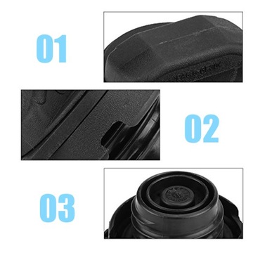 Черная крышка топливного бака для VW Golf Passat Audi A1 A2 A3 A4 A6 A8