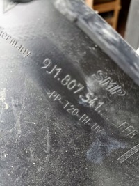 фото thumb №10, Porsche taycan бампер спойлер спойлер 9j1807541