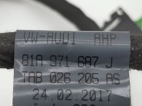 фото thumb №7, Audi q2 - 2017 правая сторона жгут трубопровод дверь задних