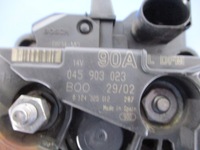 фото thumb №5, Seat arosa 1.4tdi генератор 90a 0124325012 test