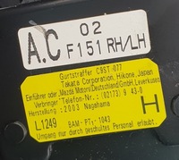 фото thumb №7, Pas безопасности левый перед mazda rx-8 европа