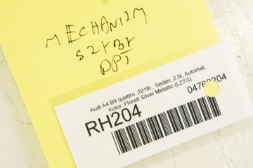 фото thumb №6, Rh204 audi a4 b9 механизм стёкла правый зад 8w0839462