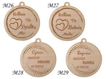 Medal prezent GRAWER imię urodziny 18 30 40 50 60