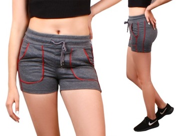 СПОРТИВНЫЕ ШОРТЫ короткие ШОРТЫ графитовые 158# S/M