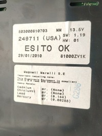 фото thumb №12, Maserati quattroporte 2010 приборы, приборы 249711