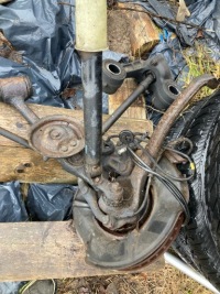 фото thumb №1, Mercedes x166 gls поворотный кулак левая задняя 350d