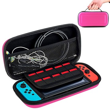 УСИЛЕННЫЙ КОРПУС ДЛЯ NINTENDO SWITCH V1 V2 РОЗОВЫЙ