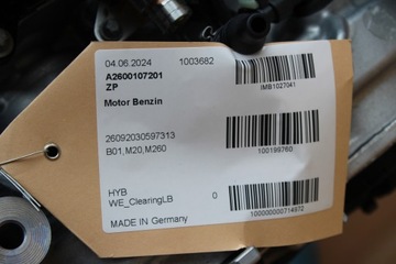 фото thumb №16, Двигатель комплектный новый гибрид 260920 mercedes cla w118 118 2.0 amg