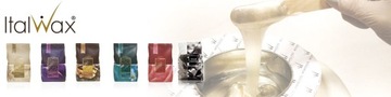 Zestaw do depilacji wosk twardy ITALWAX 500g talk