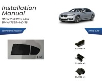 фото thumb №13, Шторки скло бічний bmw 7 4d g11 2015-2022 захист шторка сонцезахисні