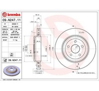 фото thumb №1, Brembo диск гальмівна 350x28 v jeep grand